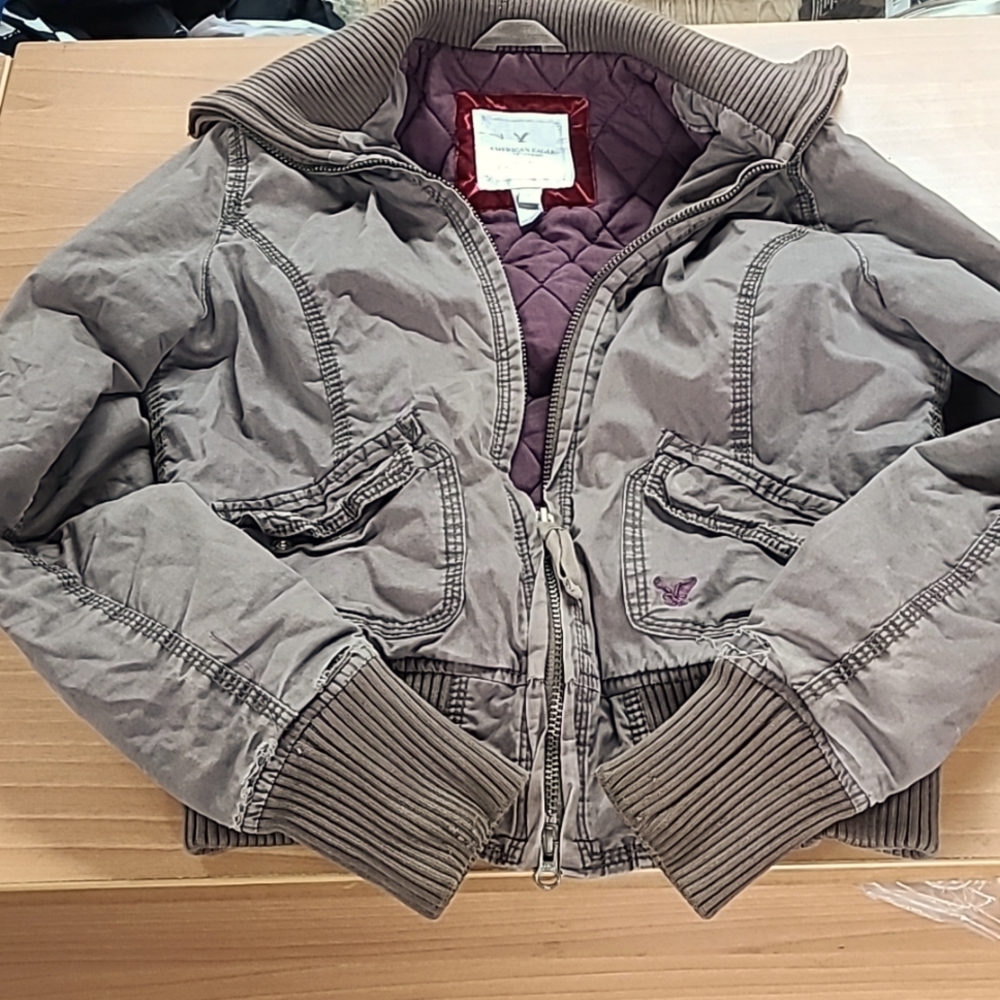 American Eagle Outfitters green jacket